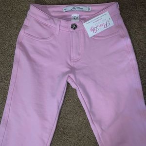 Baby Pink Jeggings
